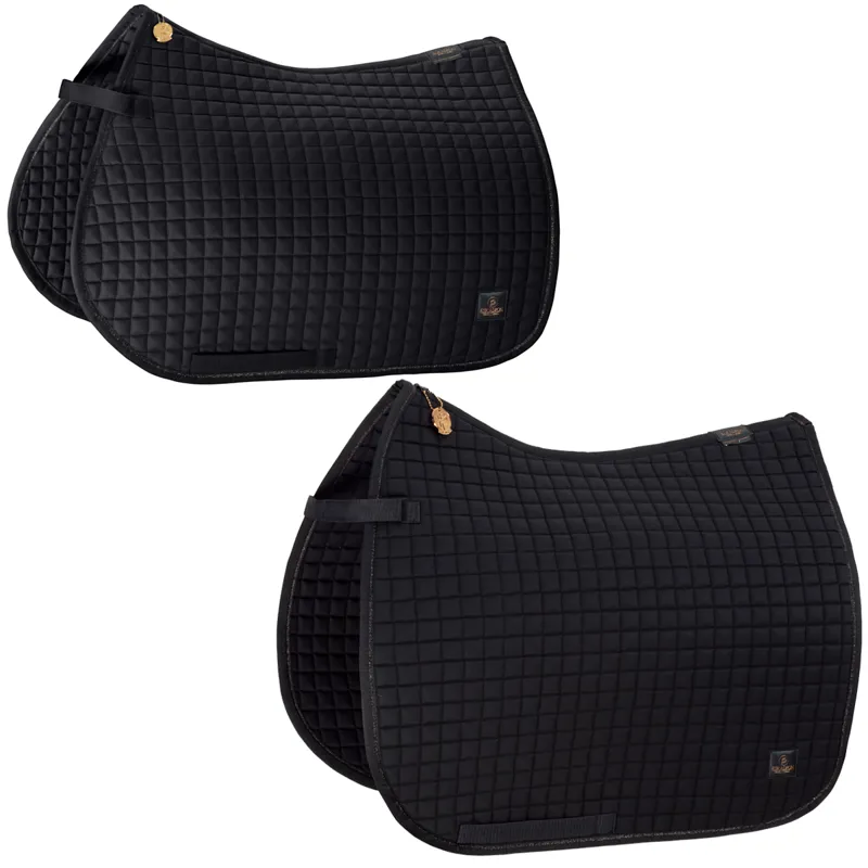 Eskadron Cotton Saddlecloth Platinum SS23 - Black 